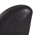 Poltrona Slipper Moderna in Ecopelle Imbottita
