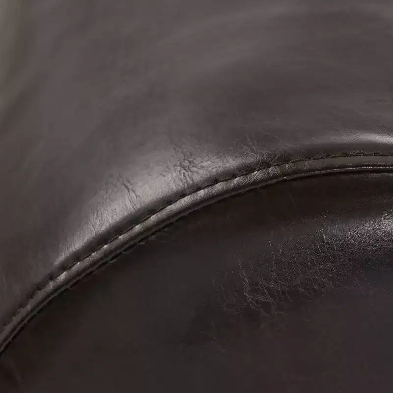 Poltrona Slipper Moderna in Ecopelle Imbottita