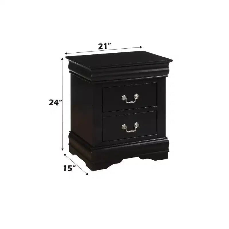 Comodino nero