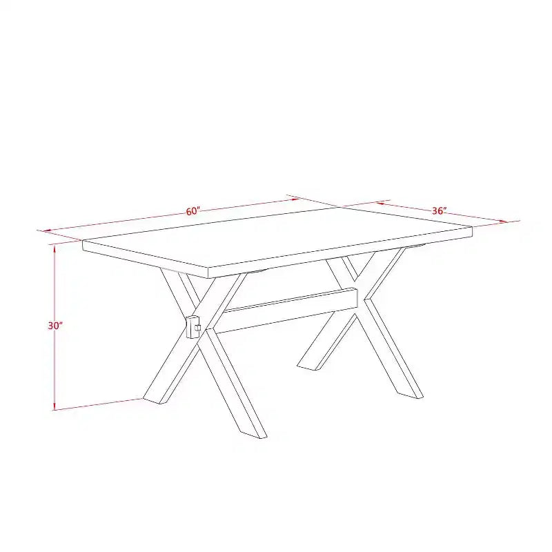 Tavolo da pranzo con piano in legno massello finitura anticata stile giacobino con 6 sedie