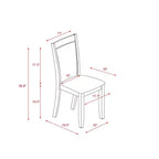 Tavolo da pranzo con piano in legno massello finitura anticata stile giacobino con 6 sedie