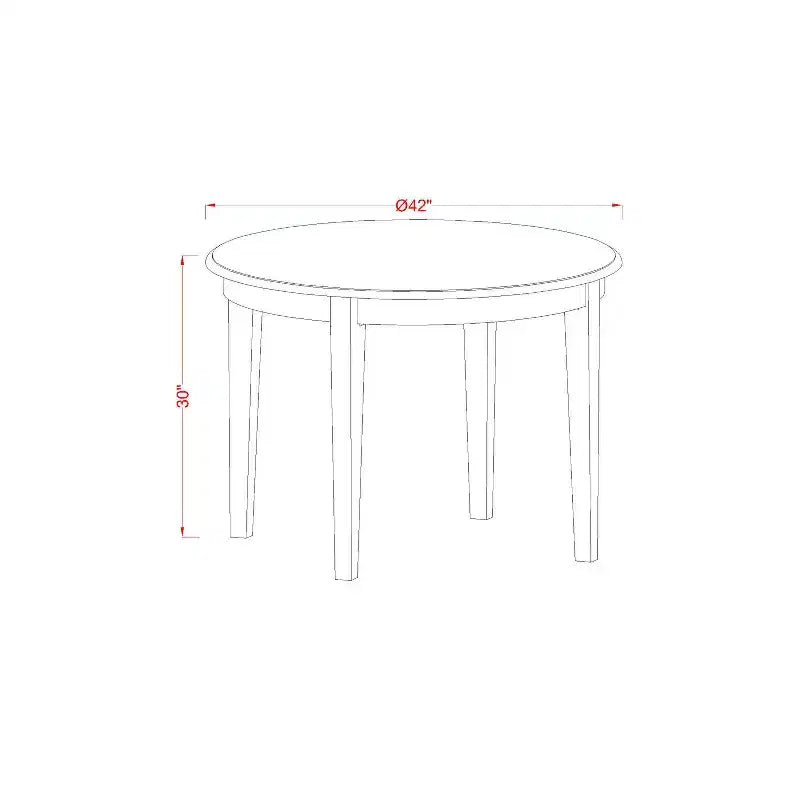 Set da pranzo piccolo - Tavolo e sedie da cucina 3 pezzi - Imbottito in lino - Design compatto