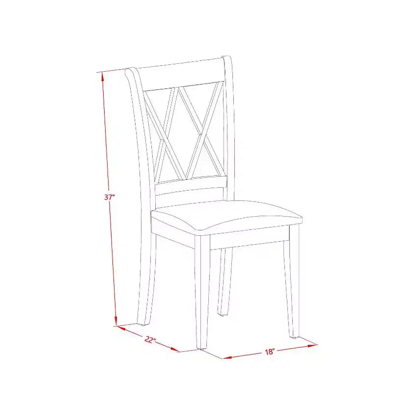 Tavolo da pranzo con piano in legno massello finitura mogano e alette abbattibili