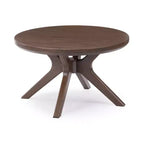 Tavolino rotondo con gambe incrociate (760 x 760 mm)