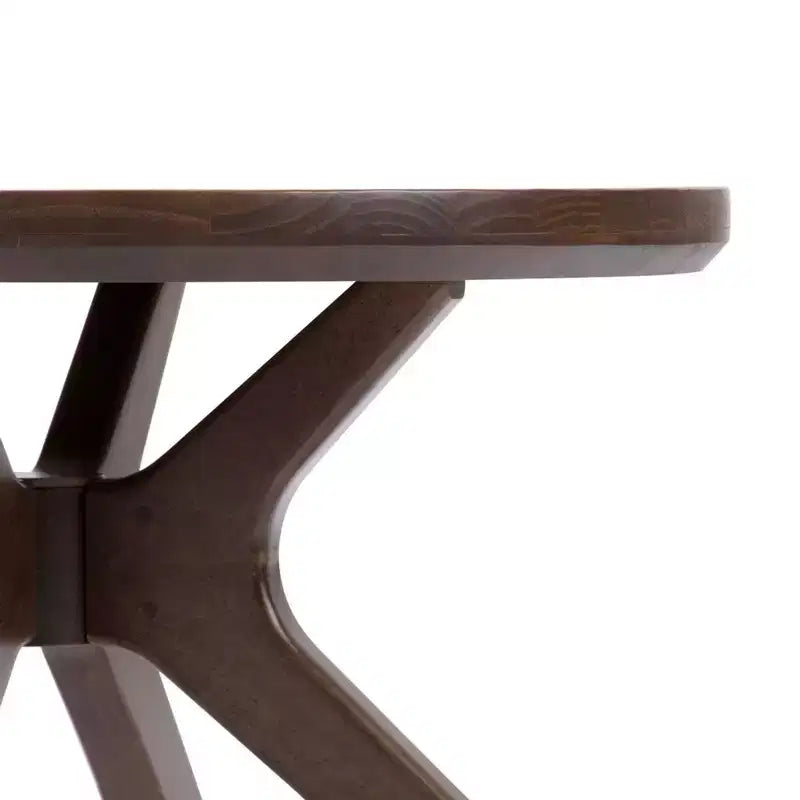 Tavolino rotondo con gambe incrociate (760 x 760 mm)