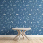 Tavolino rotondo con gambe incrociate (760 x 760 mm)