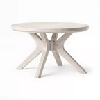 Tavolino rotondo con gambe incrociate (760 x 760 mm)