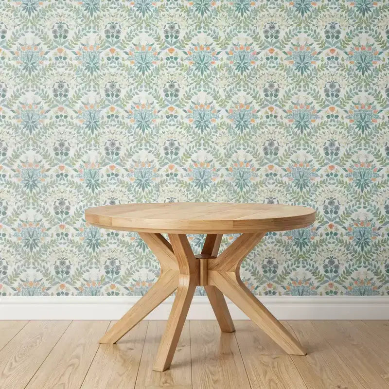 Tavolino rotondo con gambe incrociate (760 x 760 mm)