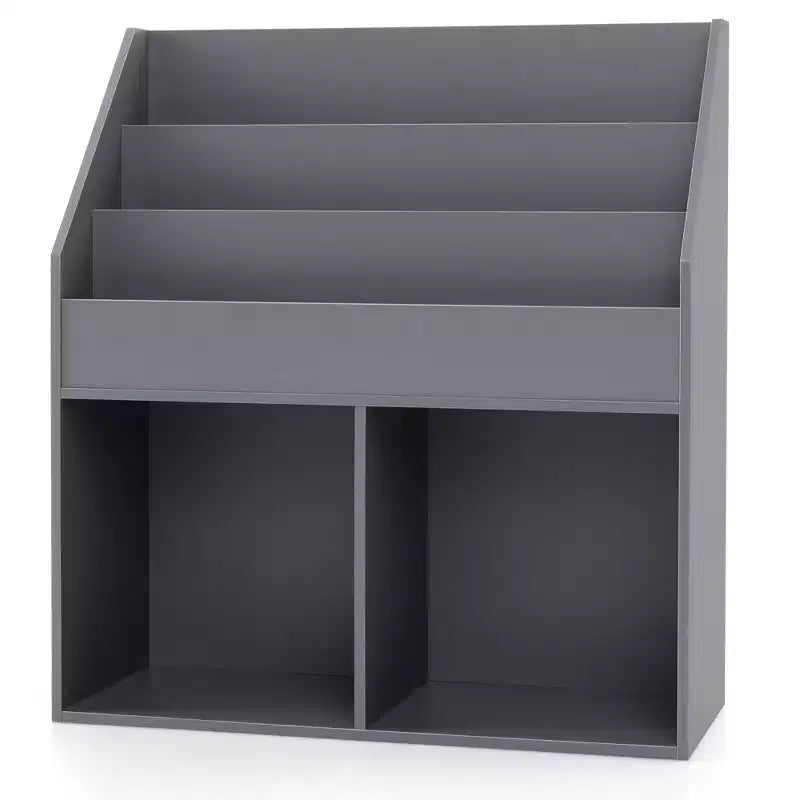 Libreria per bambini in legno Scaffale portaoggetti mobile per giocattoli organizer