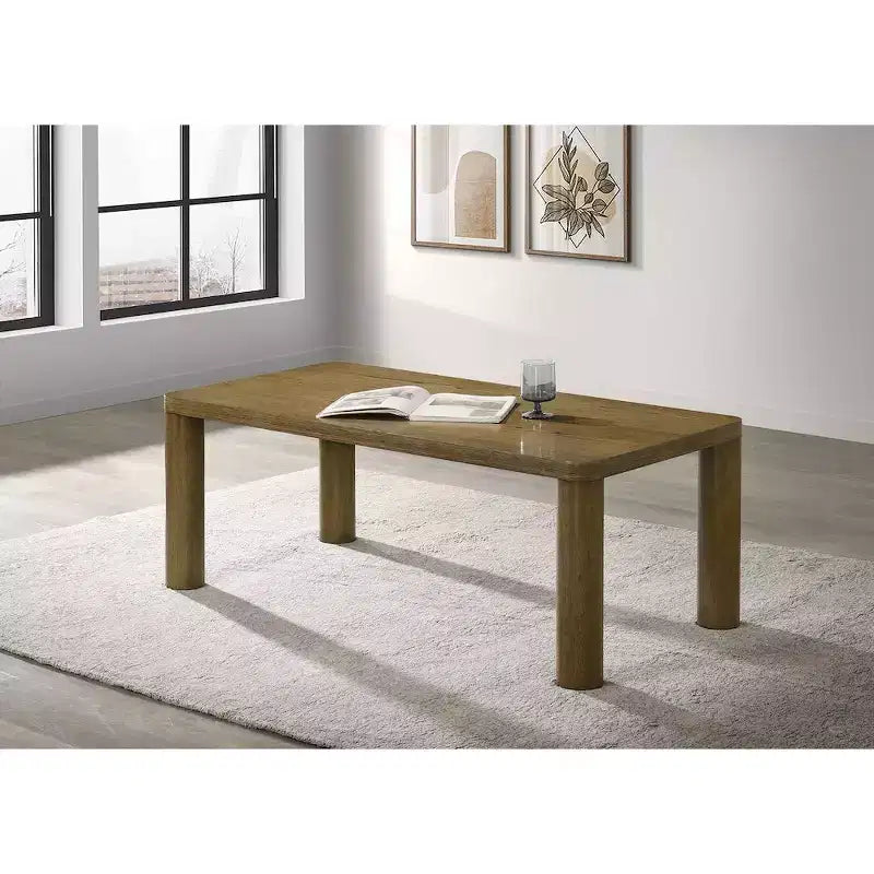 Tavolino da caffè cocktail in legno composito