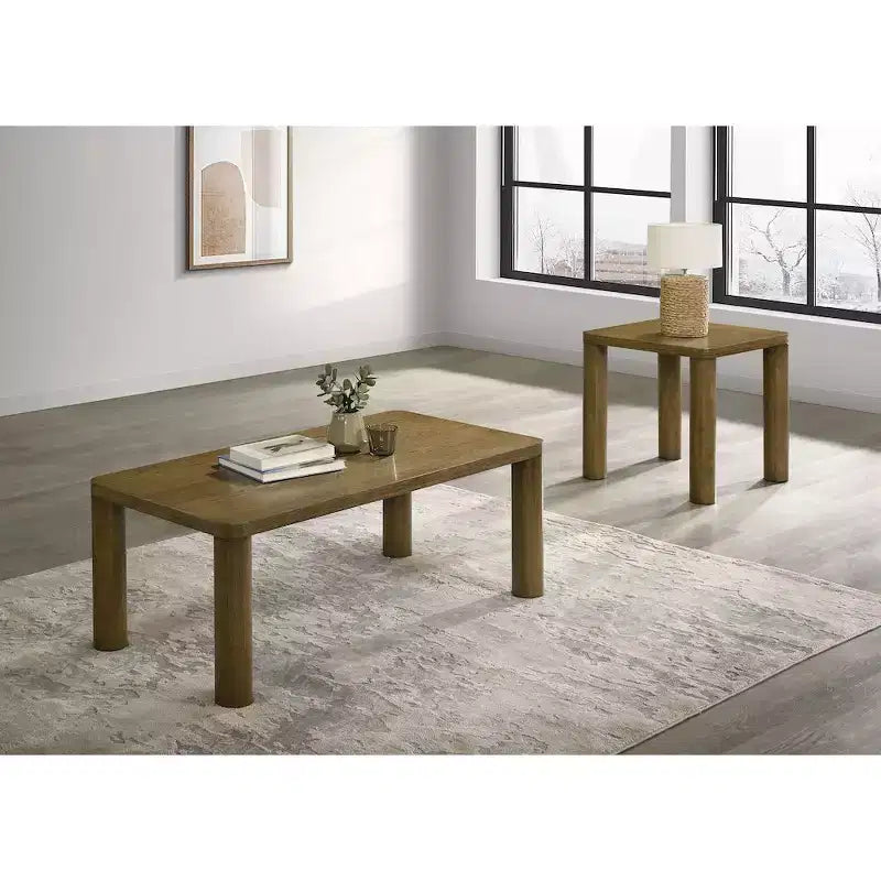 Tavolino da caffè cocktail in legno composito
